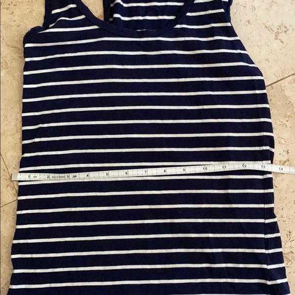 Navy and white striped F21 tank - Picture 5 of 6